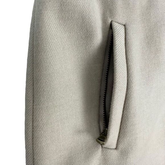 J. Crew Women's Wool Zip Pocket Mini Skirt Size 0 - Picture 3 of 7